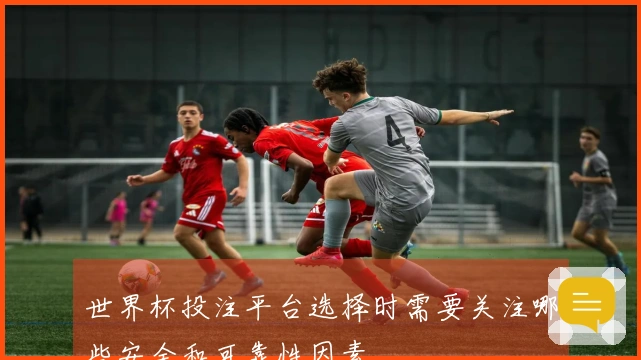 世界杯投注平台选择时需要关注哪些安全和可靠性因素